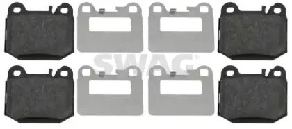 Комплект тормозных колодок, дисковый тормоз SWAG купить